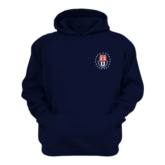 Polerón U. de Chile (AZUL) - CHUNCHO ESTRELLAS - Poleras de la U