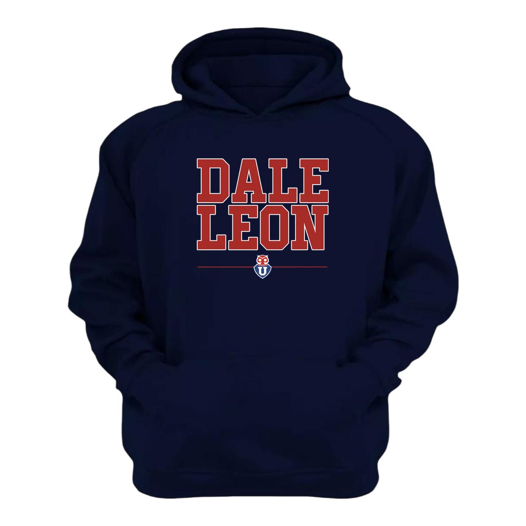 Polerón azul U. de Chile Dale León | Poleras de la U