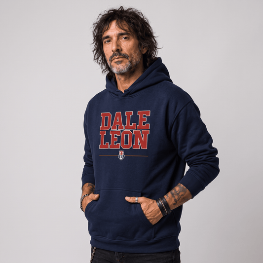 Polerón U. de Chile (AZUL) - DALE LEÓN - Poleras de la U