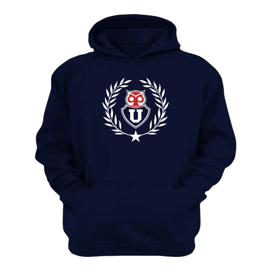 Polerón azul U. de Chile Olimpo Azul | Poleras de la U