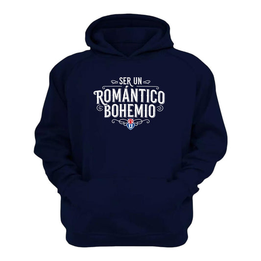 Polerón U. de Chile (AZUL) - ROMÁNTICO BOHEMIO - Poleras de la U