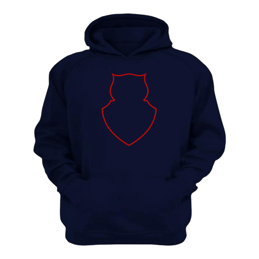 Polerón U. de Chile (AZUL) - SILUETA CHUNCHO - Poleras de la U