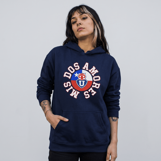 Polerón U. de Chile - MIS DOS AMORES - Poleras de la U