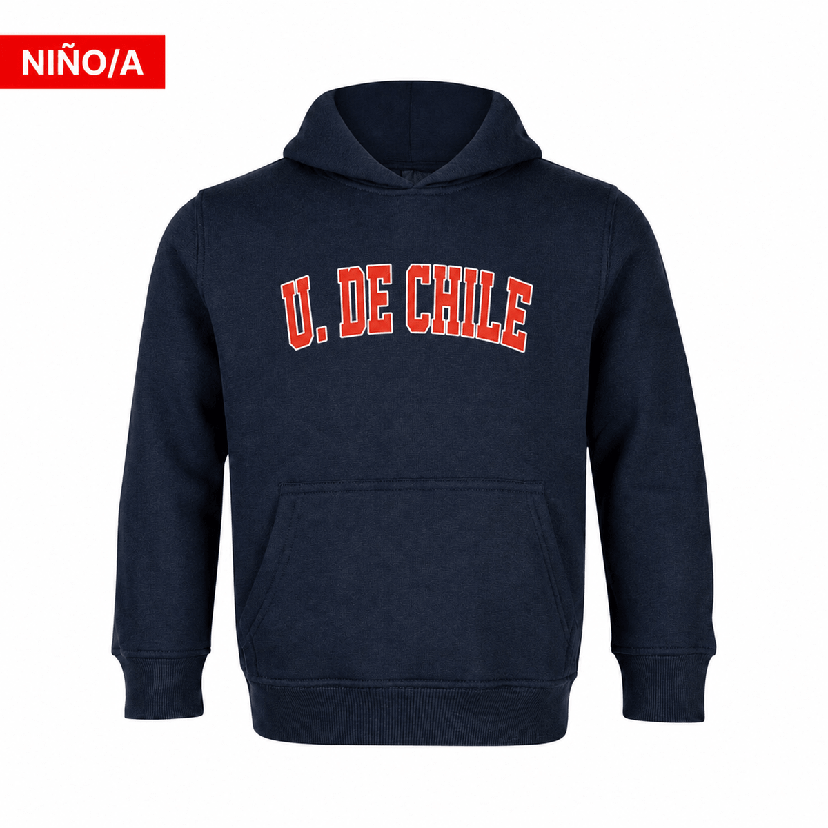 Polerón U. de Chile Niño/a (AZUL) - U. DE CHILE - Poleras de la U